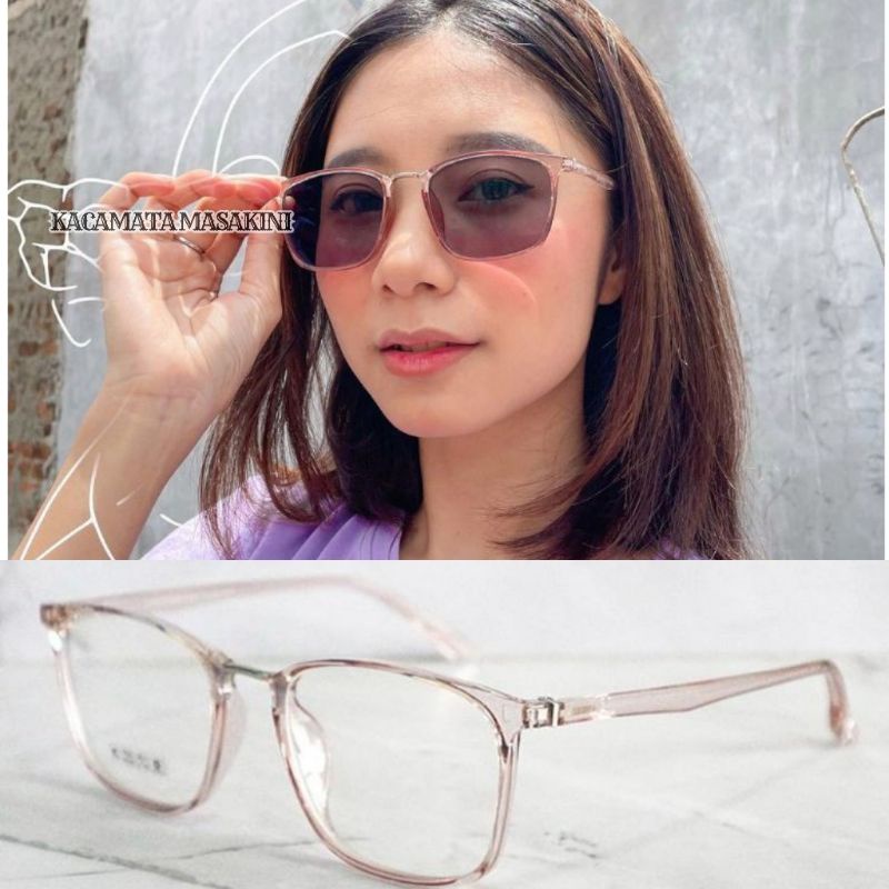 KACAMATA WANITA KACAMATA MINUS KACAMATA LENSA PHOTOCROMIC 2166