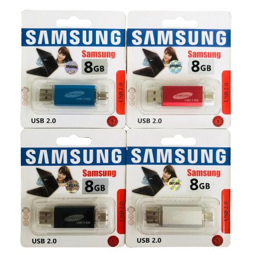 Flashdisk Samsung 2in1 OTG Type C Original Full 8GB