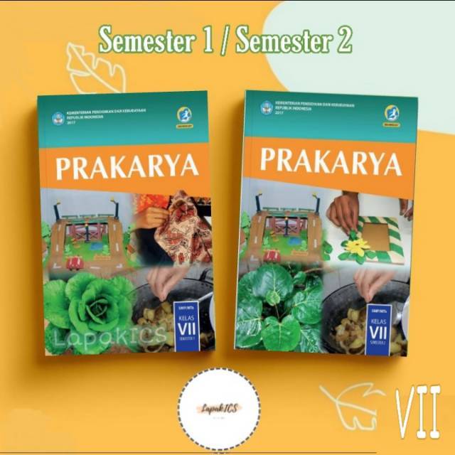 Buku Prakarya Kelas 7 SMP Kurikulum 2013 Revisi 2017-2018 Semester 1 dan 2 Kurtilas