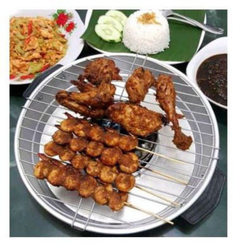 Panggangan sosis grill portable panggangan kompor