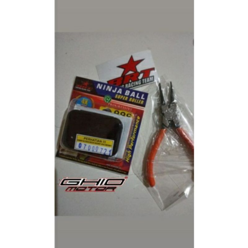 ROLLER BRT NINJA BALL BEAT FI/ BEAT POP/VARIO 110 KARBU VARIO TEKNO 110 SCOOPY FI&amp; ESP VARIO FI &amp;ESP R0LLER NINJA BALL BRT LOLER BRT NINJA BALL BRT VARIO KARBU 110 CBS GHIO MOTOR SHOP ORIGINAL BRT