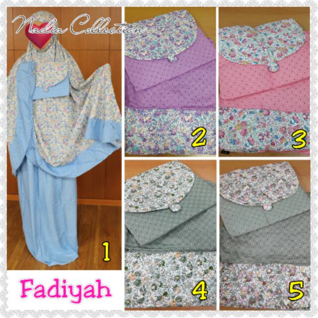 Mukena Rayon Super Nadia Collection - Fadiyah
