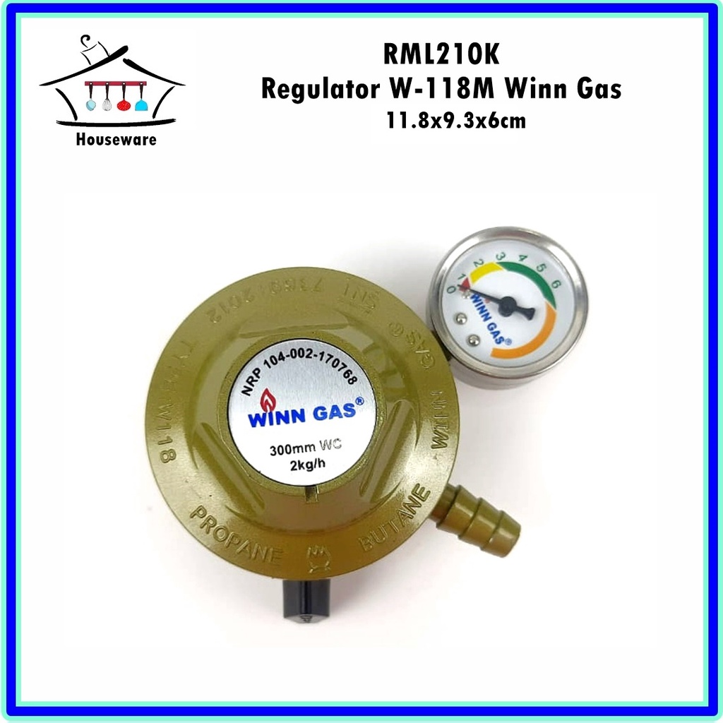 RML210K Regulator/Regulator Meter W-118M Winn Gas