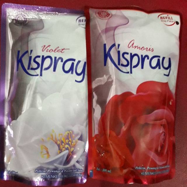 Kispray gold, violet dan amoris 280ml