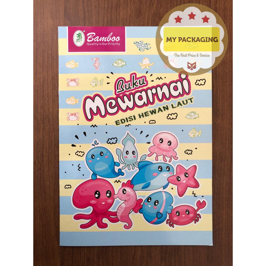 Buku Mewarnai dan Berhitung (4 edisi buku)