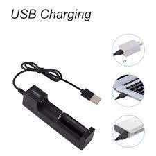 Charger Baterai USB Universal Full Self Stop 18650/26650/16340/14500/ AA/AAA Alat Cas