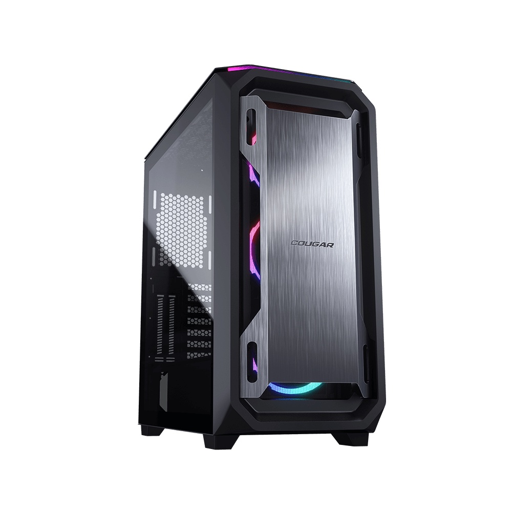 COUGAR GAMING CASE MX670 RGB Mid Tower Case with Brushed Aluminum