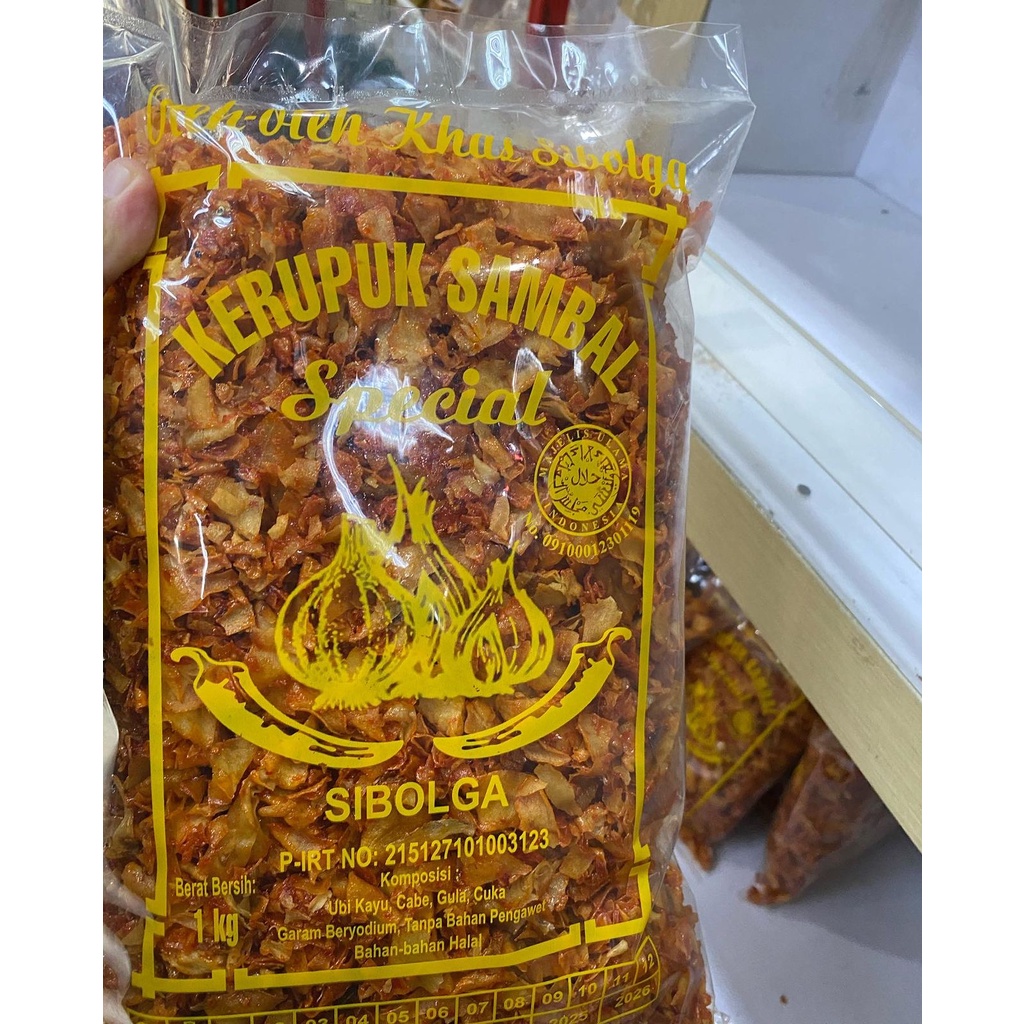 

PALING MURAH ! Kerupuk Sambal Sibolga