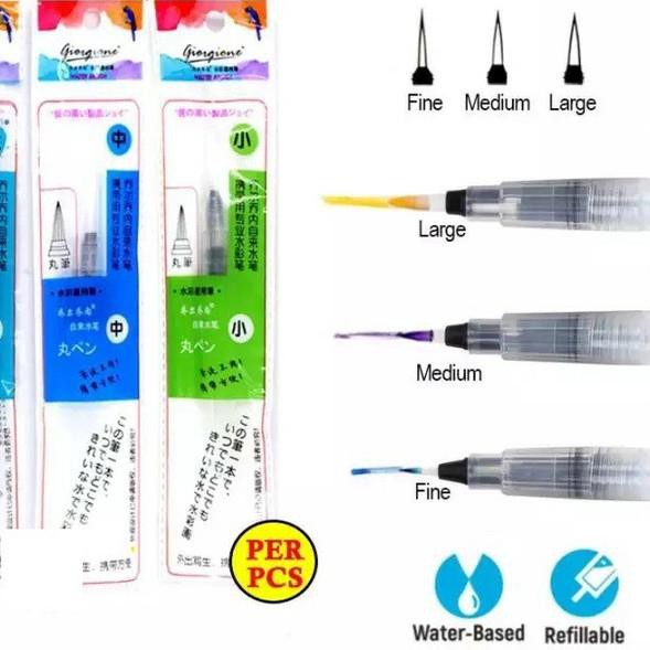 

Gratis Ongkir!! KODE-491 Giorgione Water Brush Round Tip / Kuas Lukis / Waterbrush