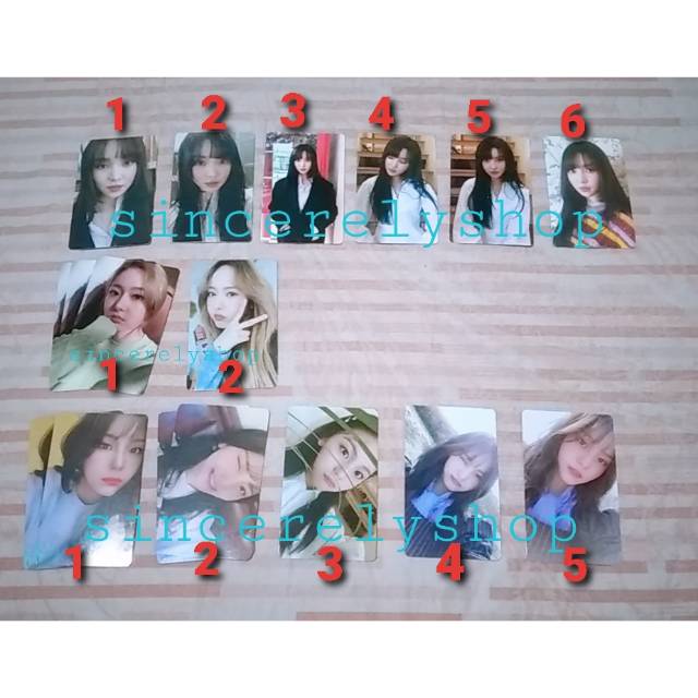 YUJU, SINB, UMJI LABYRINTH Photocard