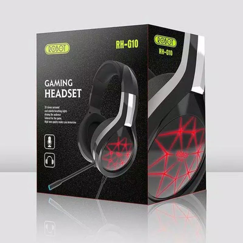 Gaming Headset Rh-G10 robot 3D stereo original with microphone