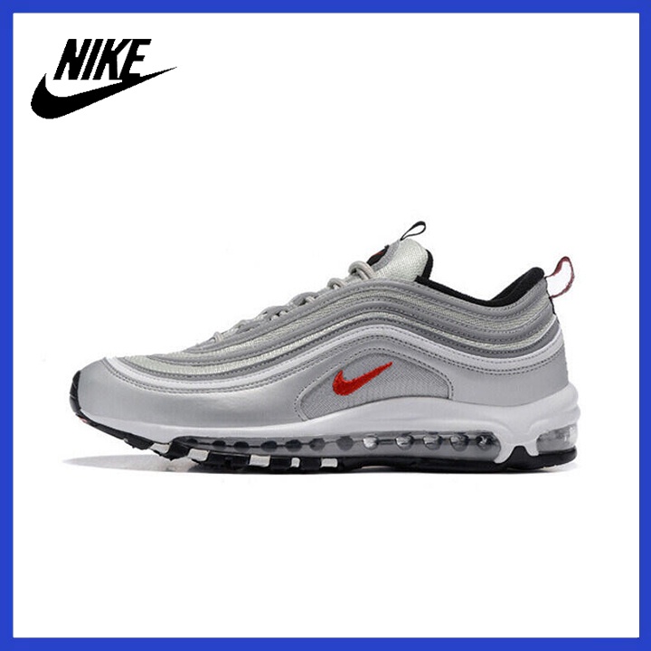Hak cipta asli Nike air max 97 Sepatu laki-laki dan perempuan