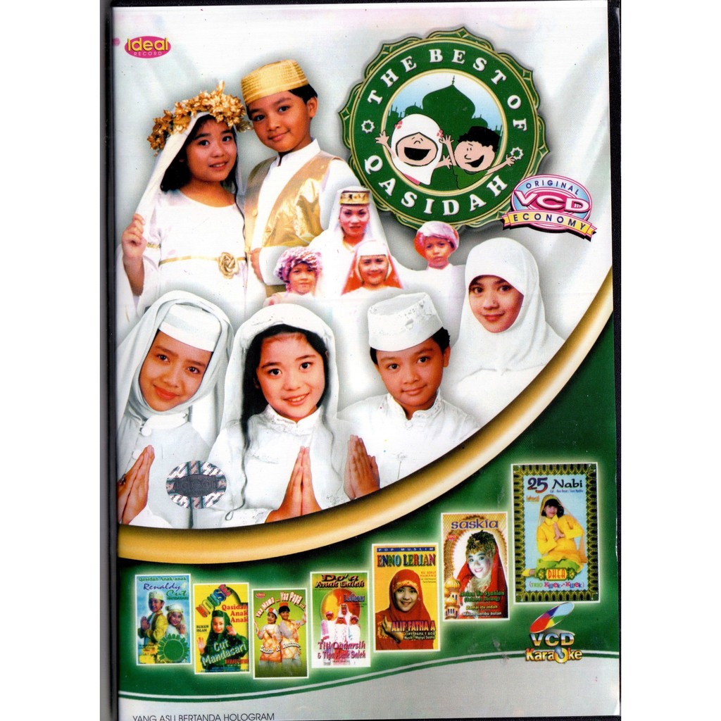 VCD KARAOKE IDEAL THE BEST OF QASIDAH