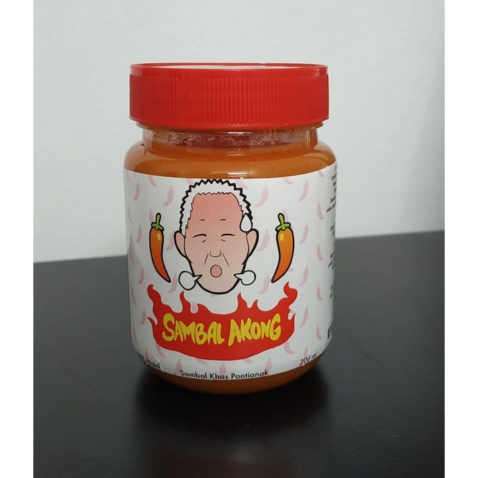 

Sambal AKONG / Sambal Cabe Rawit / Sambal Pontianak 200ml