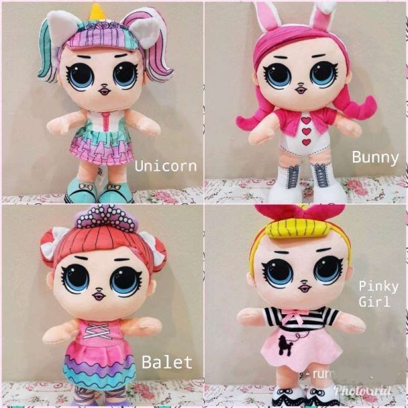 Boneka LOL Surprise Unicorn Bunny Balet Pinky Girl