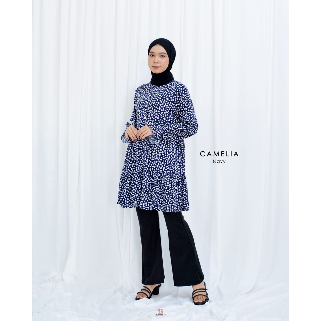 Damelia CAMELIA TUNIC WANITA DAMELIA MELSTORE JKT OFFICIAL