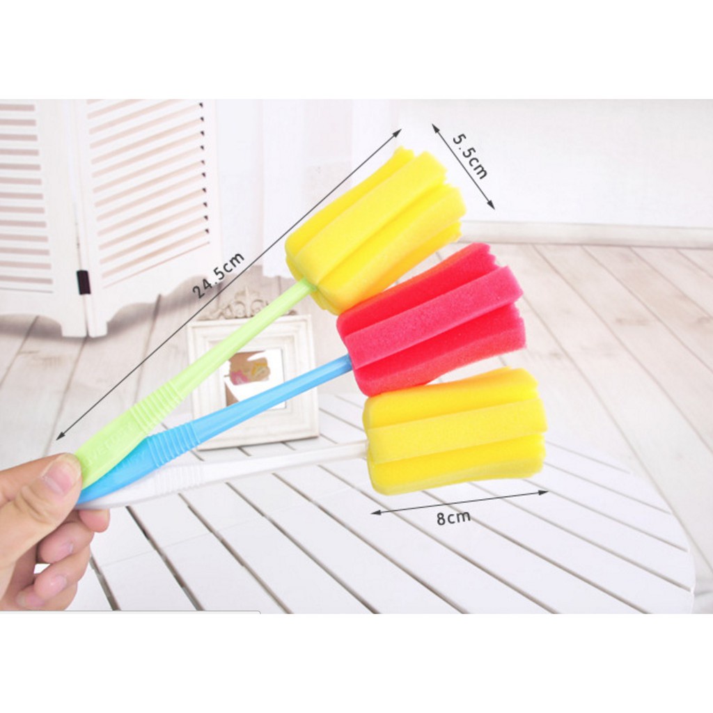 (B032) Pembersih Botol My Bottle Tumbler Sponge Cleaning Brush Cleaner