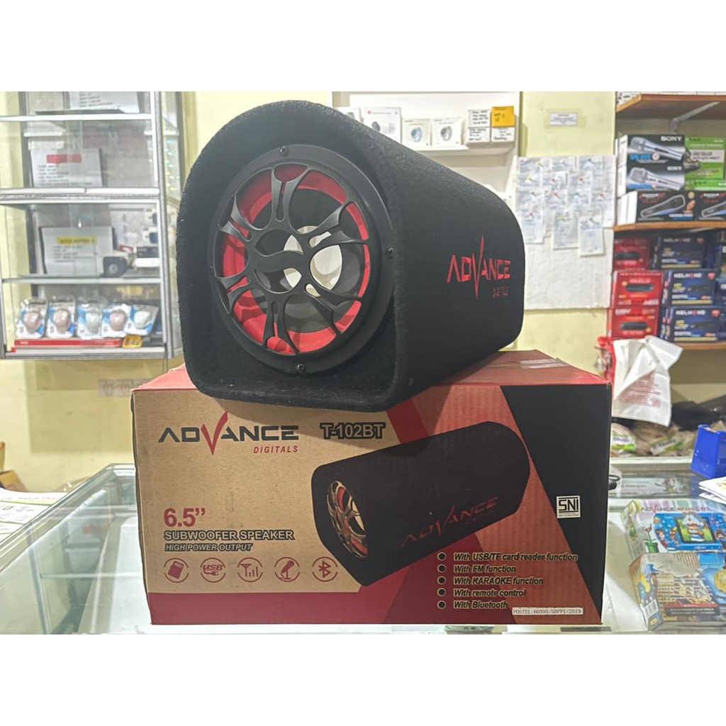 Speaker Advance T102BT Speaker Bluetooth Multimedia |6.5"