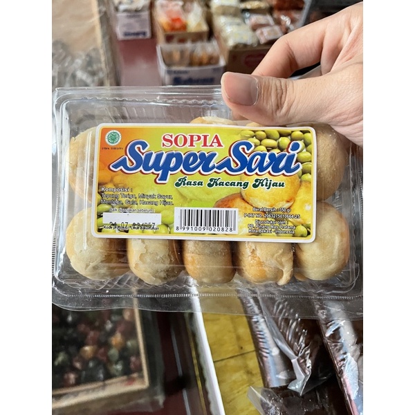 

Kue pia super sari isi 10