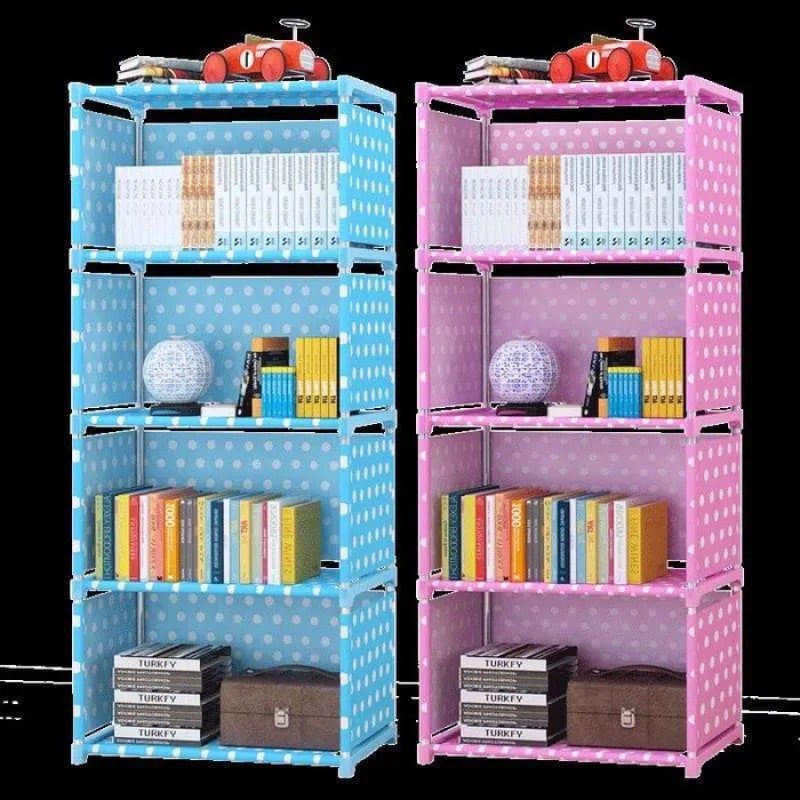 BAYAR DITEMPAT Rak serbaguna rak buku portable lemari multifungsi sepatu 5 tingkat 4 susun murah PROMO