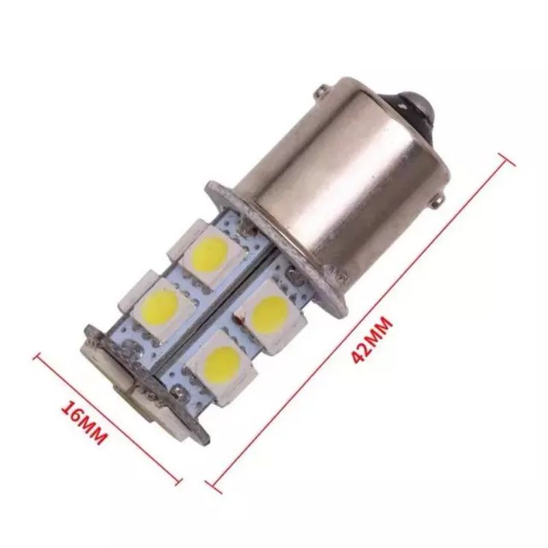 BOHLAM LAMPU STOP  BELAKANG 13 MATA GRADE A KEDIP GEDIP MOTOR/ MOBIL FOR UNIVERSAL