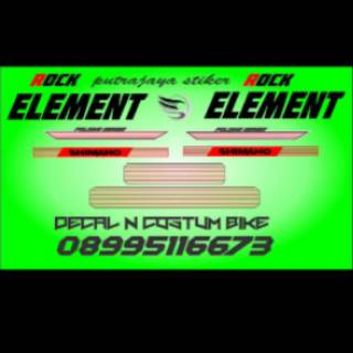 Decal stiker  sepeda  ELEMEN ROCK LIPAT BIKE Shopee Indonesia