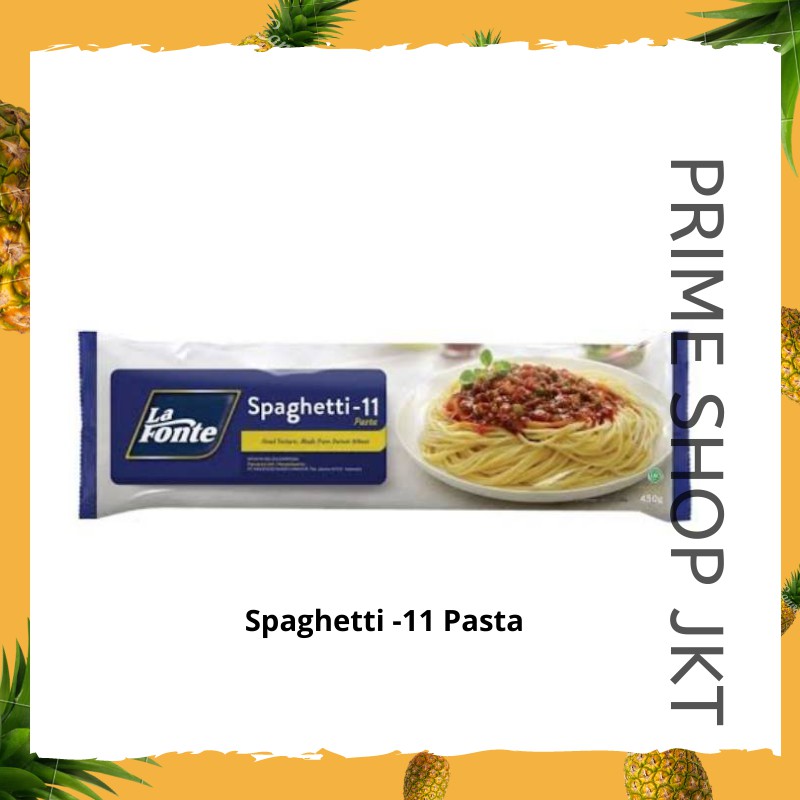 

La Fonte Spaghetti-11 Pasta 450gr Lafonte Spaghetti no.11