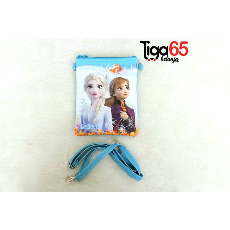 Sling Bag/Tas Selempang Anak/Tas Bahu/Dompet Koin/Tas Anak/Tote Bag Anak/Bag Selempang 3031 Frozen