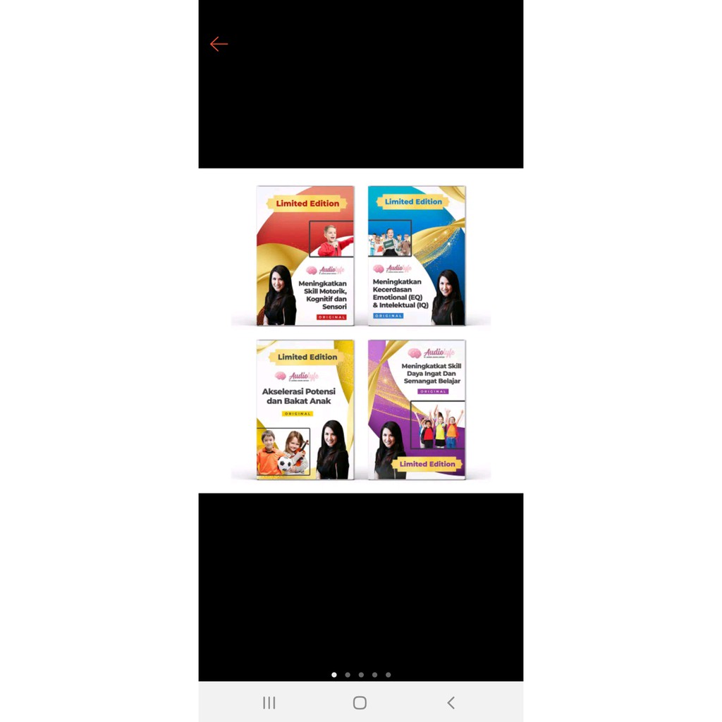 Preloved audiolyfe original by mamalyfe (audio terapi anak)