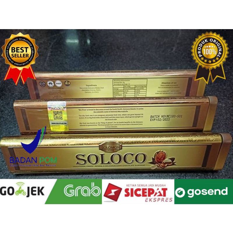 PERMEN SOLOCO ORIGINAL AU SOLUSI PRIA TAHAN LAMA / PERMEN ORIGINAL
