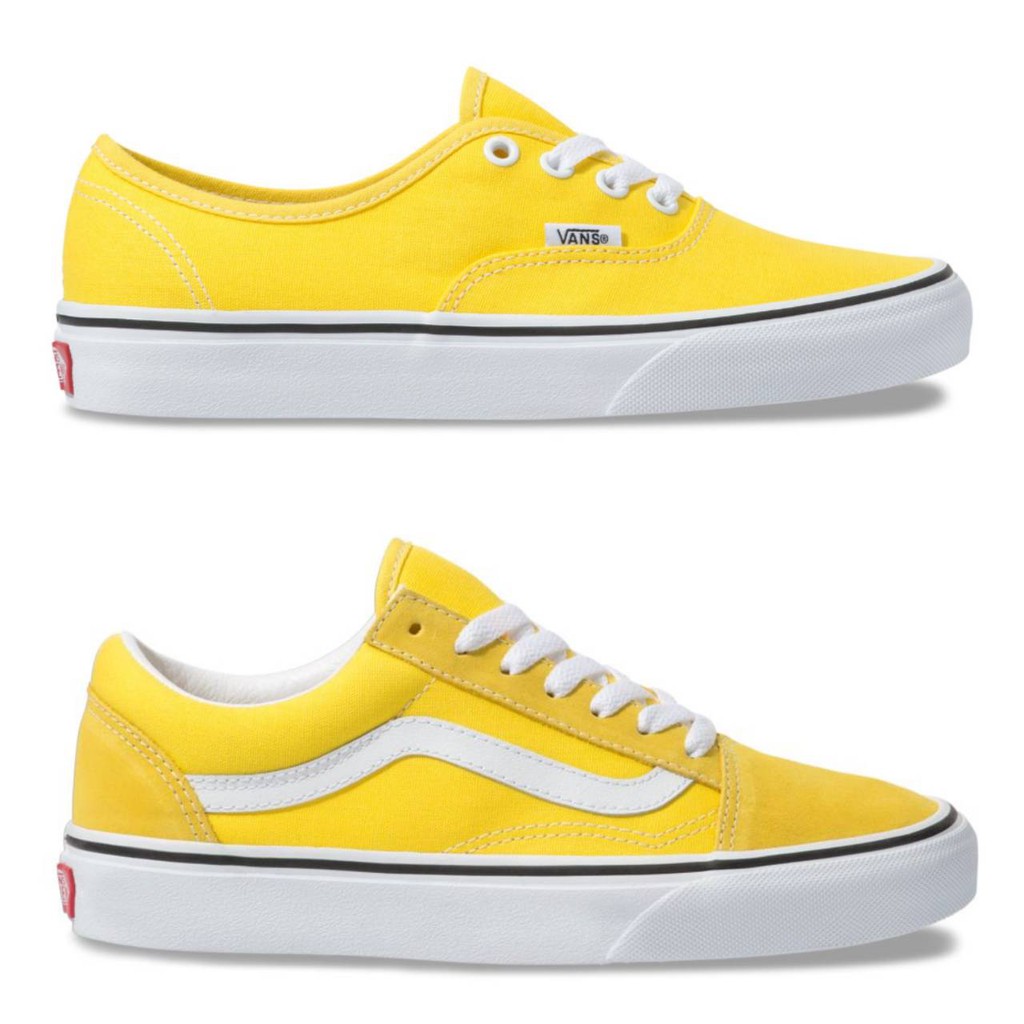 yellow original vans