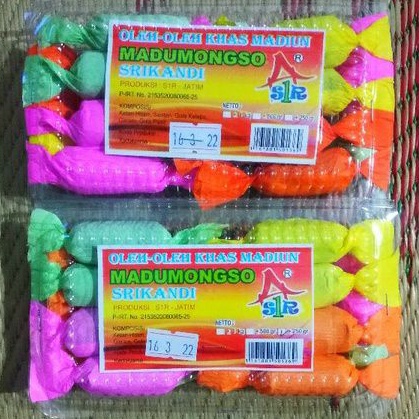 220 gr (15 biji) Madu Mongso khas Madiun merk SRIKANDI