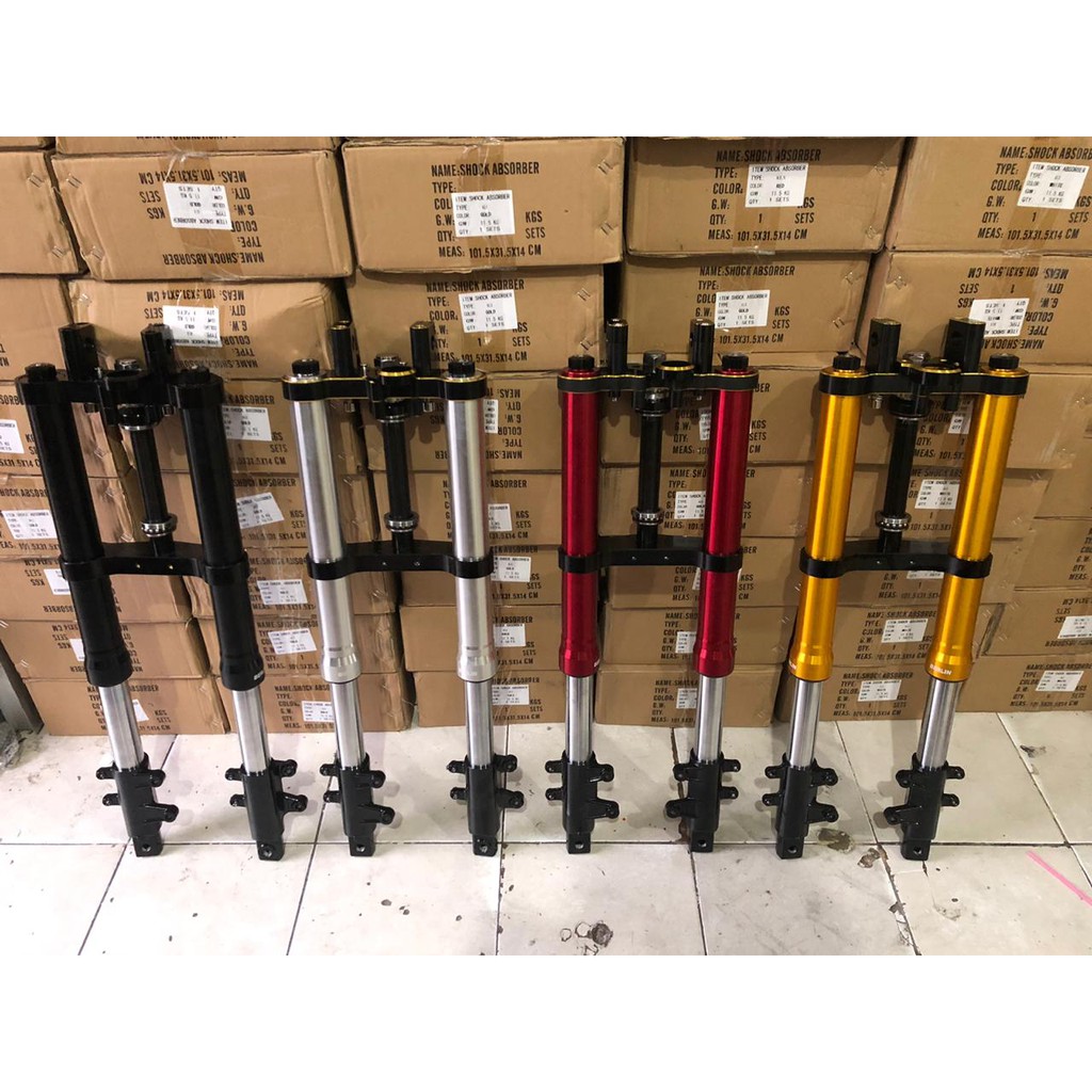 Shock Depan USD Up Side Down Byson dan Vixion