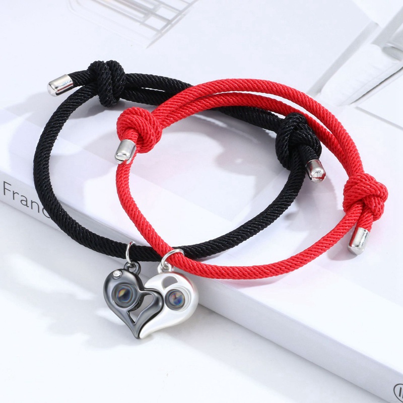 New Fashion Creative Women Bracelet 100 Languages I You Bracelets Love Day Romantic Gifts