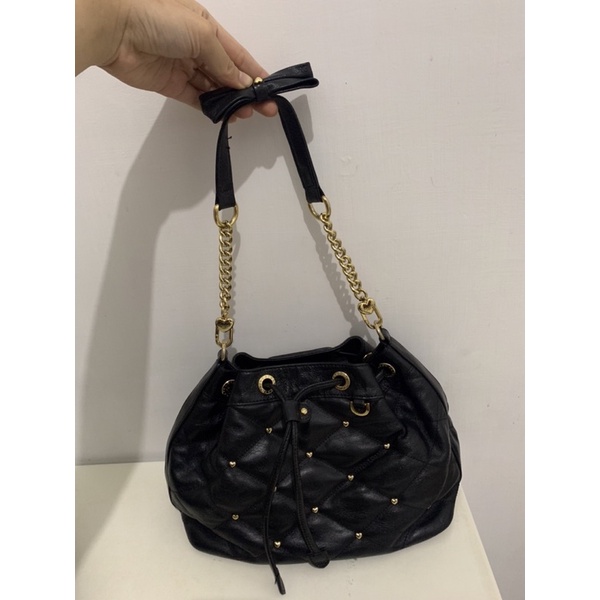 Tas Shoulder Bag Lovcat Kulit Asli Rantai