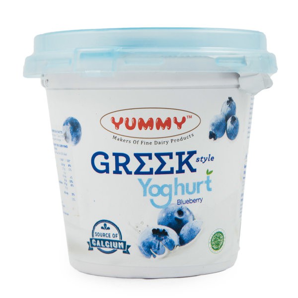 

YUMMY Greek Style Yoghurt Blueberry 100gr