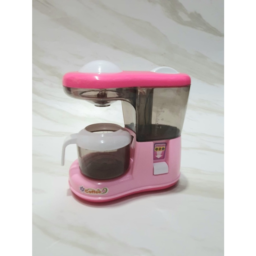 Mainan Anak Perempuan HouseHold Set ( Dispenser &amp;Coffee Marker)