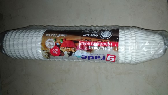 Grade Cake Case Bolu Kukus Putih 12,5 Cm [1 Slop/500 Pcs]