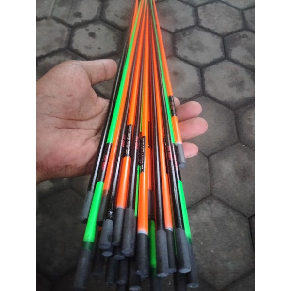 Bahan Joran Solid Carbon Ori bukan sutet 120cm setara 4-10lbs.
