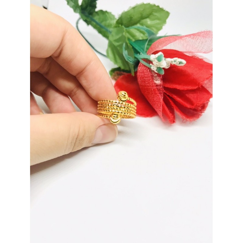 Cincin lapis emas 24k Dewasa Xuping