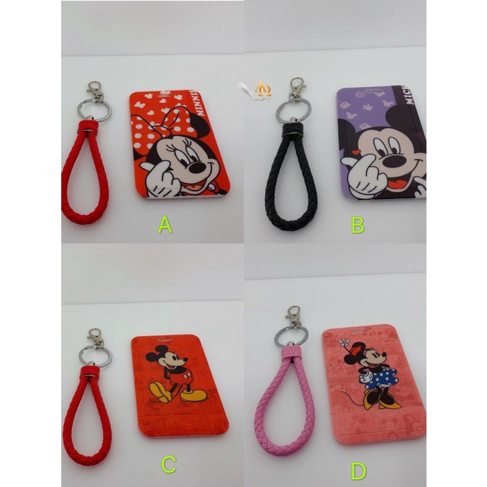 

Dijual Tempat Kartu Unik / Card Holder Motif Micky & Minnie Mouse Imut Series Gilaa!!!