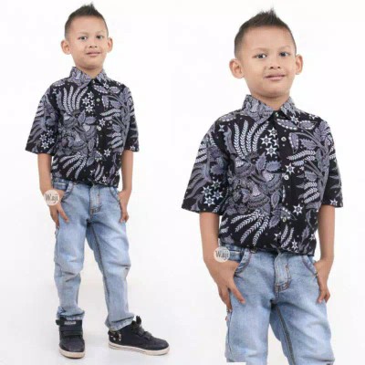 Baju Batik Anak Usia 3 Sd 10 Th