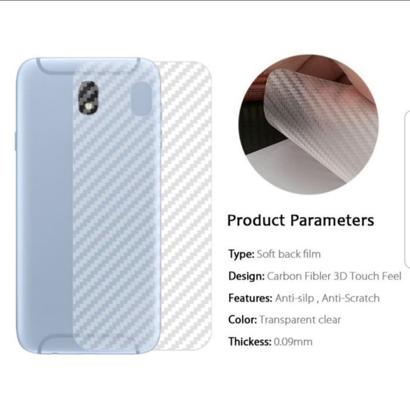 SKIN CARBON TRANSPARAN ANTI JAMUR REDMI NOTE 8 PRO/REDMI 9A/NOTE 5 PRO/REDMI 10/NOTE 10/REDMI 9C/NOT