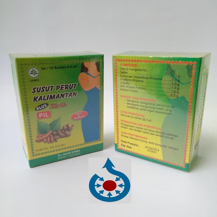 Jamu Susut Perut Kalimantan Kapsul - ju640
