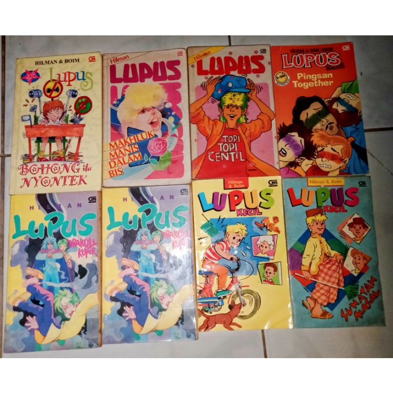 Novel Lupus & Olga Karya Hilman Preloved