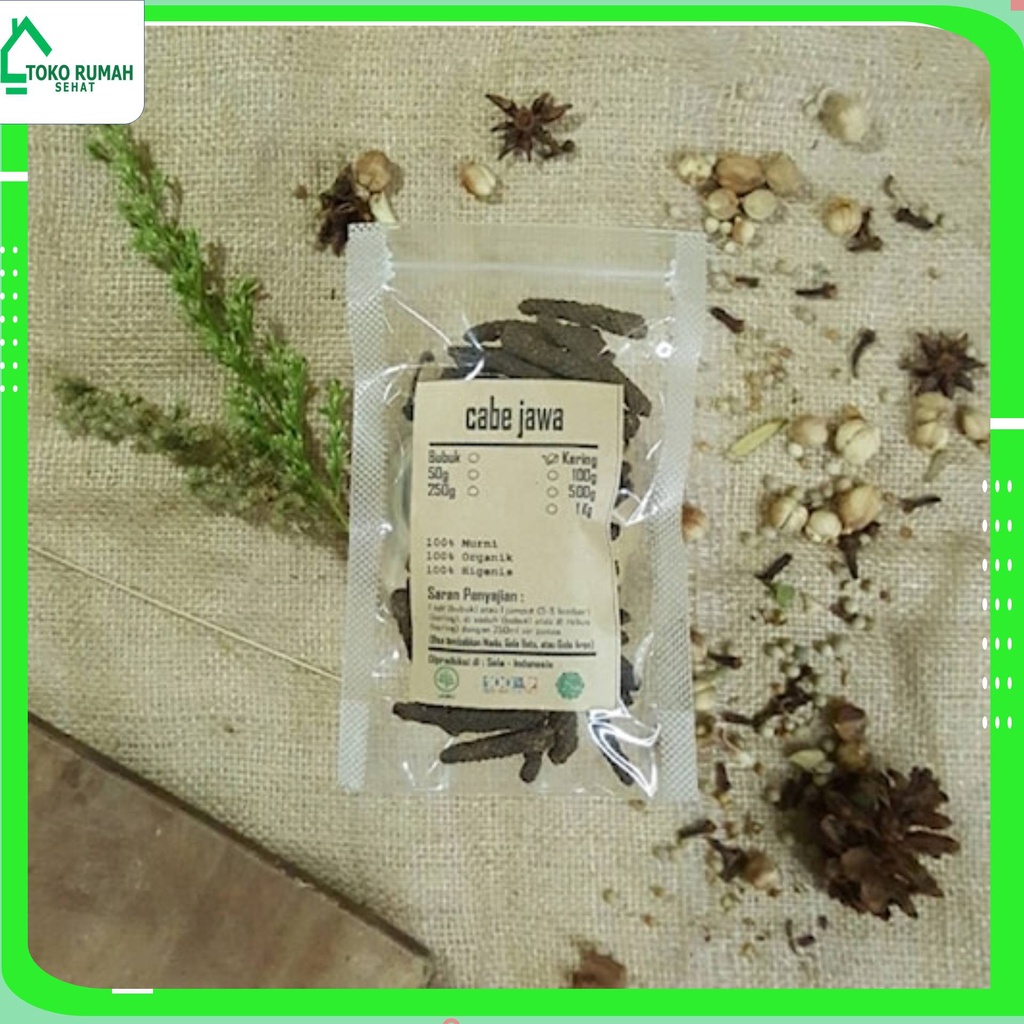 

CABE JAWA KERING 100 GRAM - Piper retrofractum Vahl - MURNI