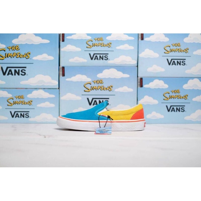 Vans Slip On The Simpsons “ Blue Yellow “