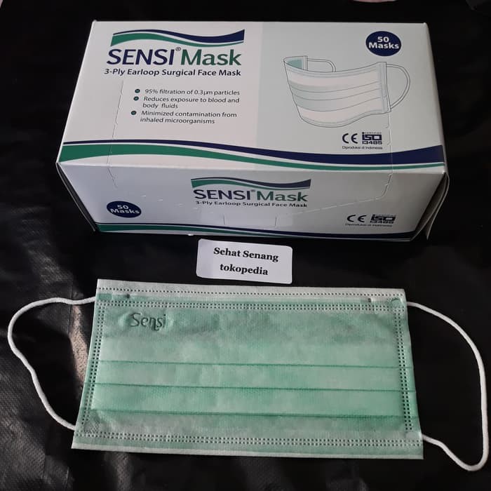 masker sensi masker karet sensi isi 50bh.