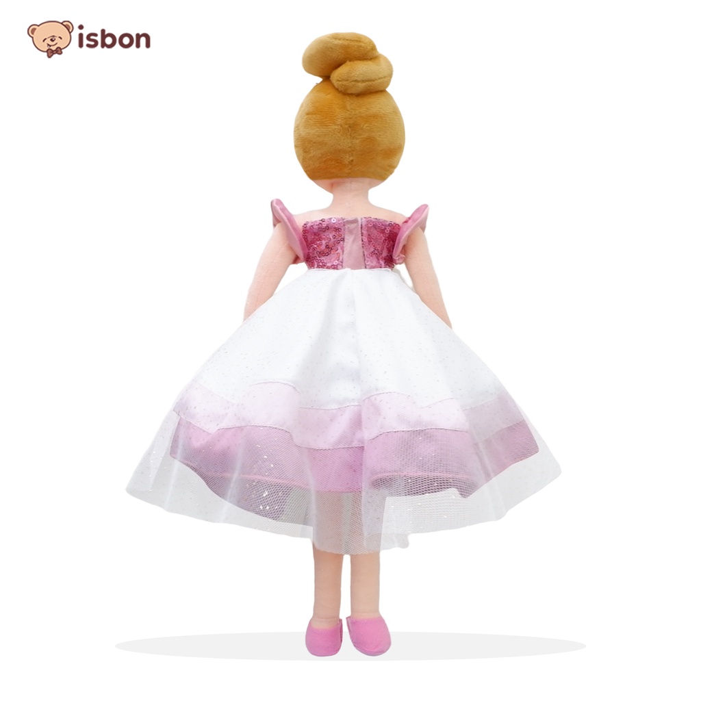 ISTANA BONEKA princess JENNIFER pink mainan anak perempuan elegan premium barbie gown baju bisa di lepas cute plush princes doll ratu putri