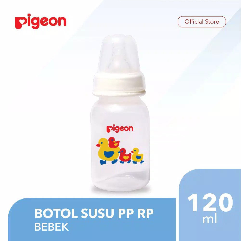 PIGEON BOTOL PP RP 120ML MOTIF ANIMALS